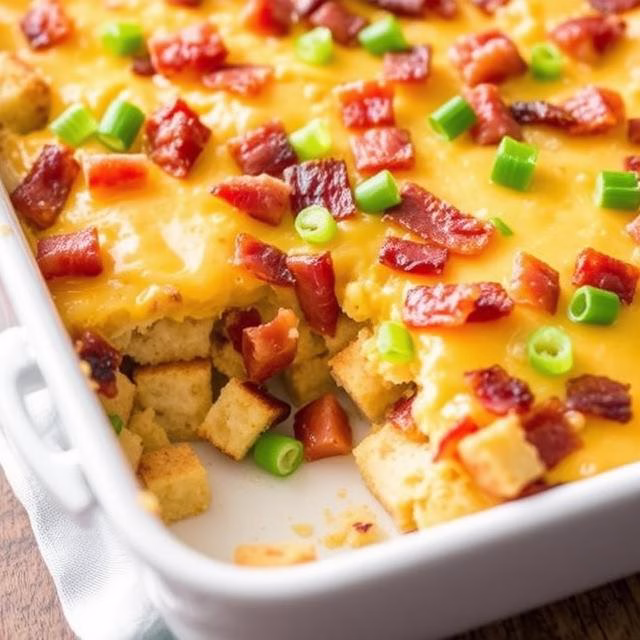 Maple Bacon Breakfast Casserole