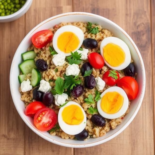 Mediterranean Morning Grain Bowl
